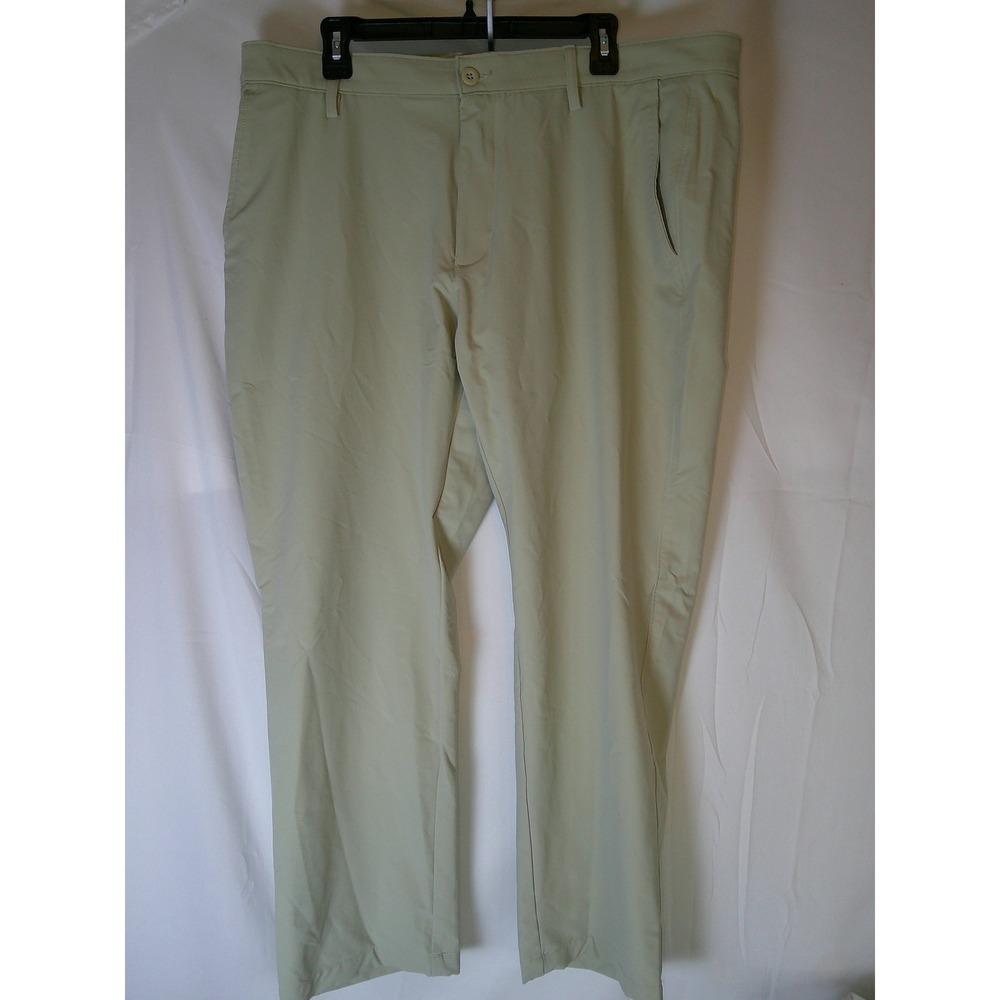 Under Armour Mens Performance Golf Pants Khaki Straight Leg 42/30